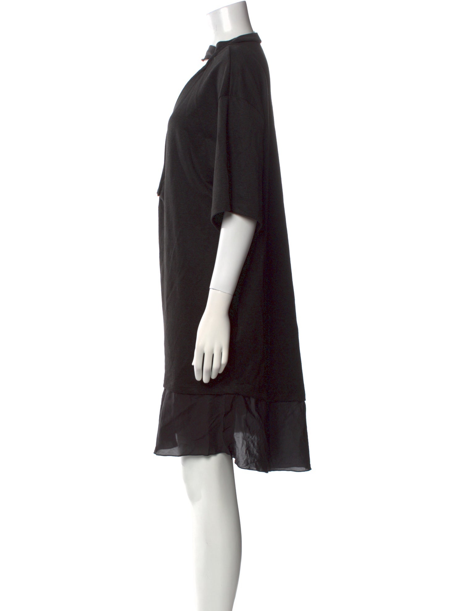 Victoria Beckham Linen Knee-Length Dress