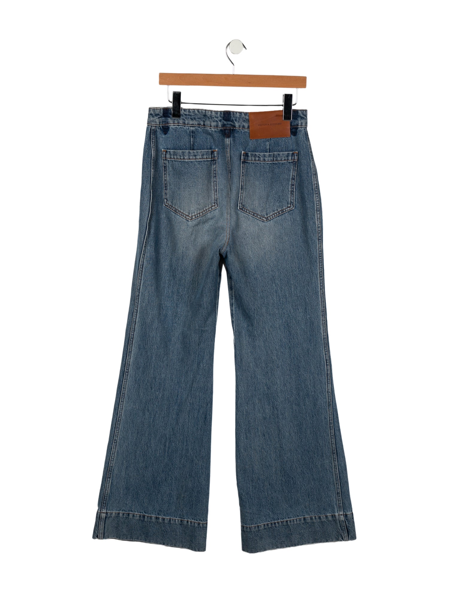 Victoria Beckham High-Rise Wide Leg Jeans