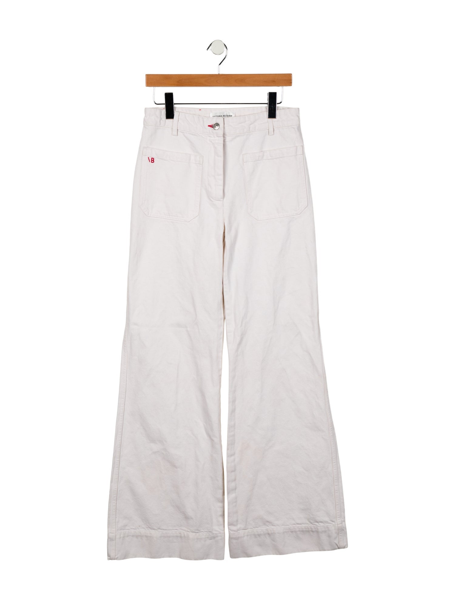 Victoria Beckham High-Rise Wide Leg Jeans