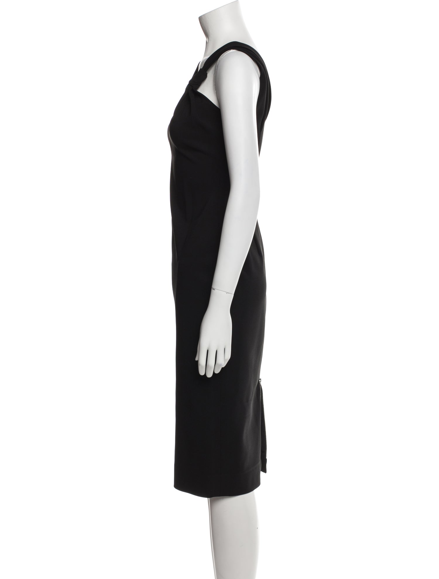 Victoria Beckham One-Shoulder Midi Length Dress