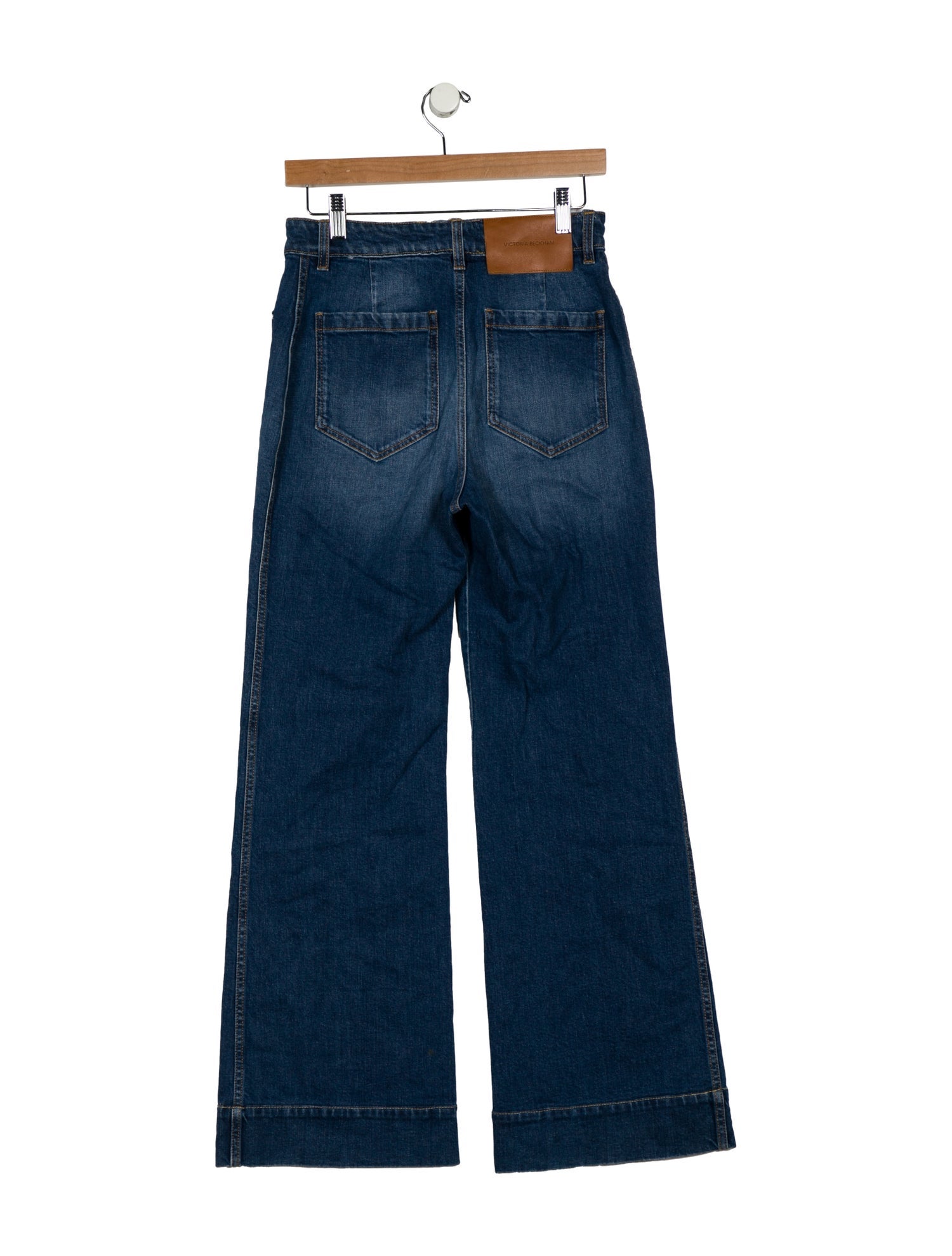 Victoria Beckham High-Rise Wide Leg Jeans