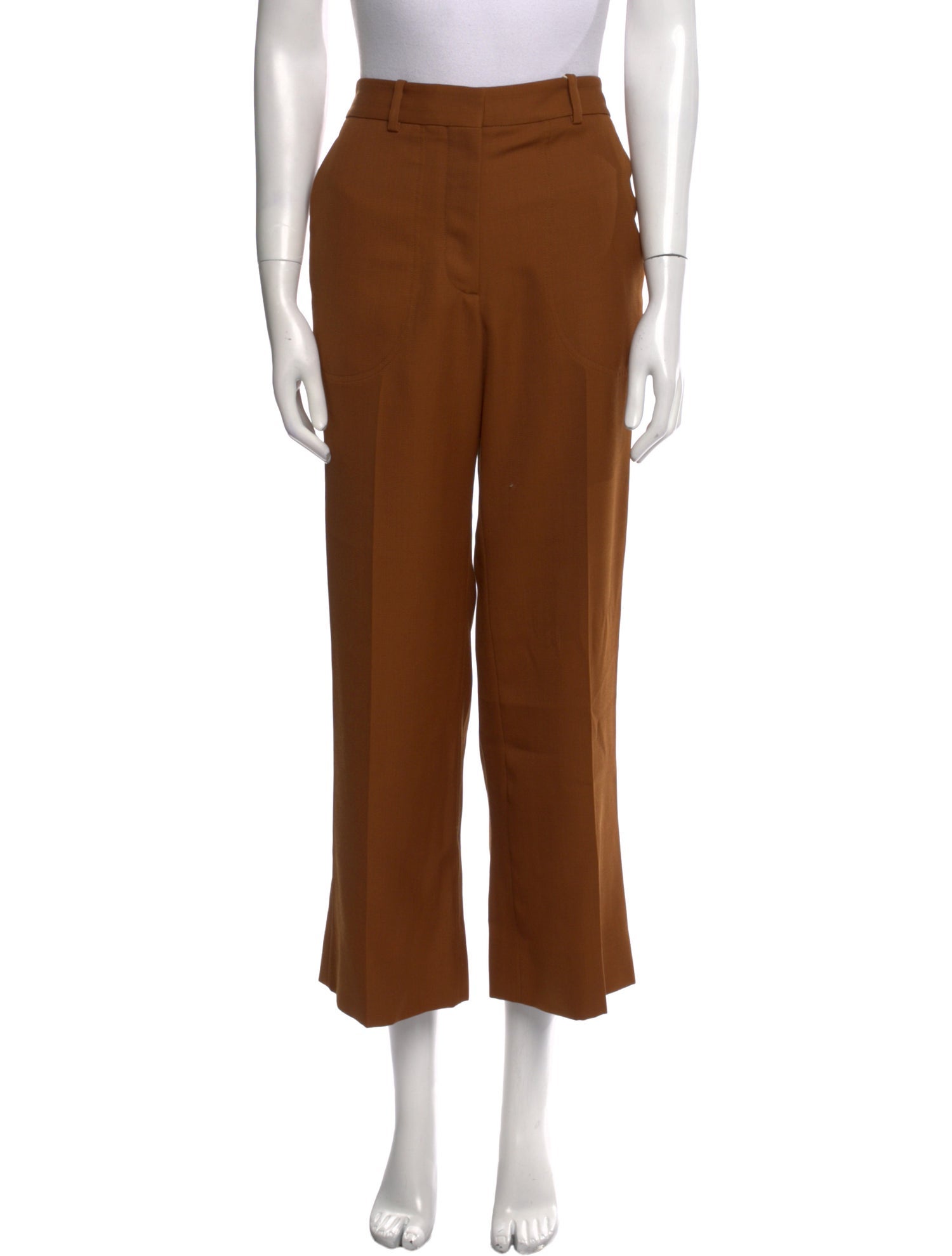 Victoria Beckham Wool Wide Leg Pants