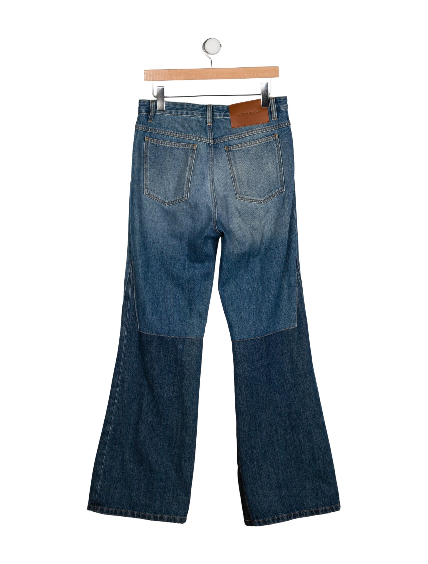 Victoria Beckham High-Rise Wide Leg Jeans