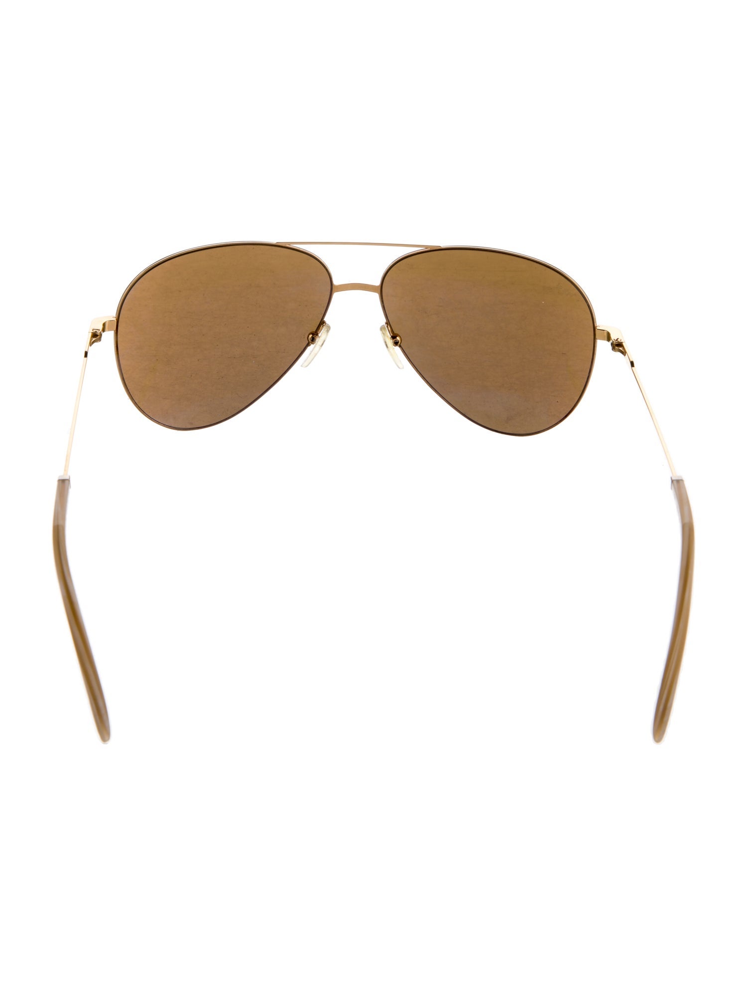 Victoria Beckham Aviator Tinted Sunglasses