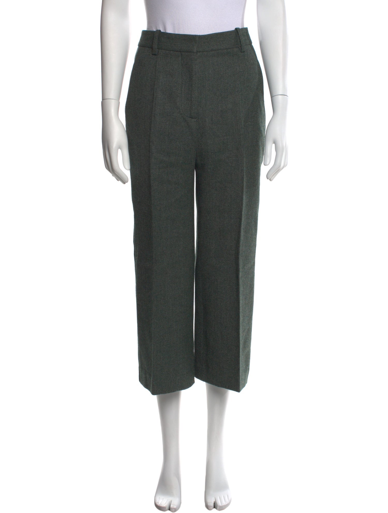 Victoria Beckham Wool Wide Leg Pants