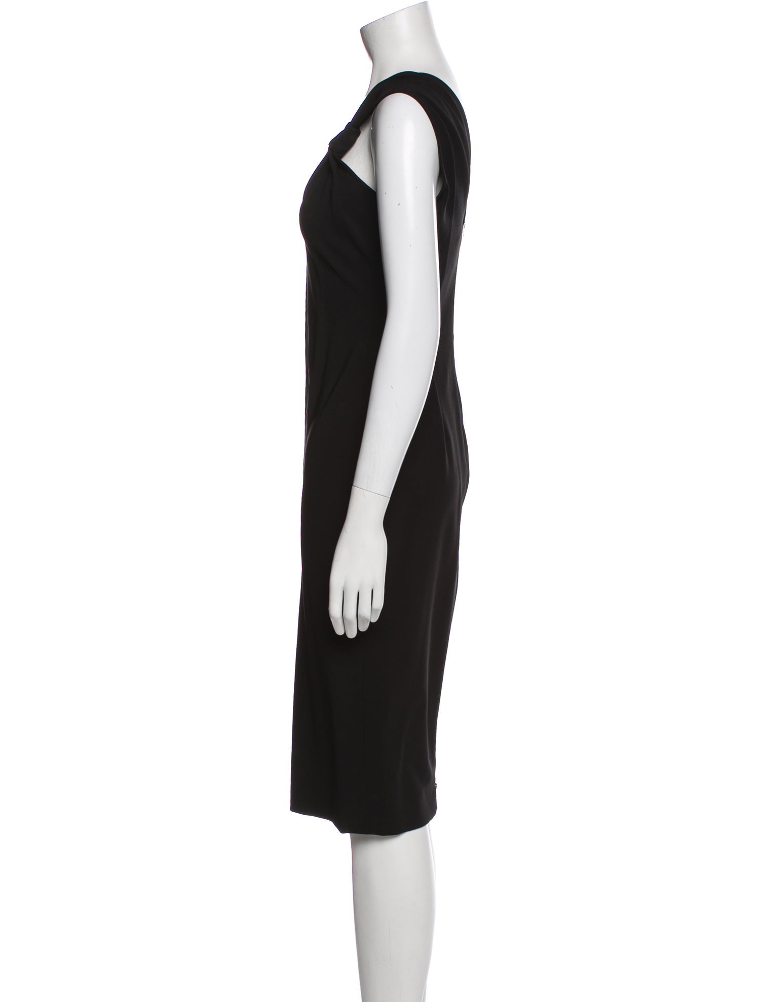 Victoria Beckham V-Neck Knee-Length Dress
