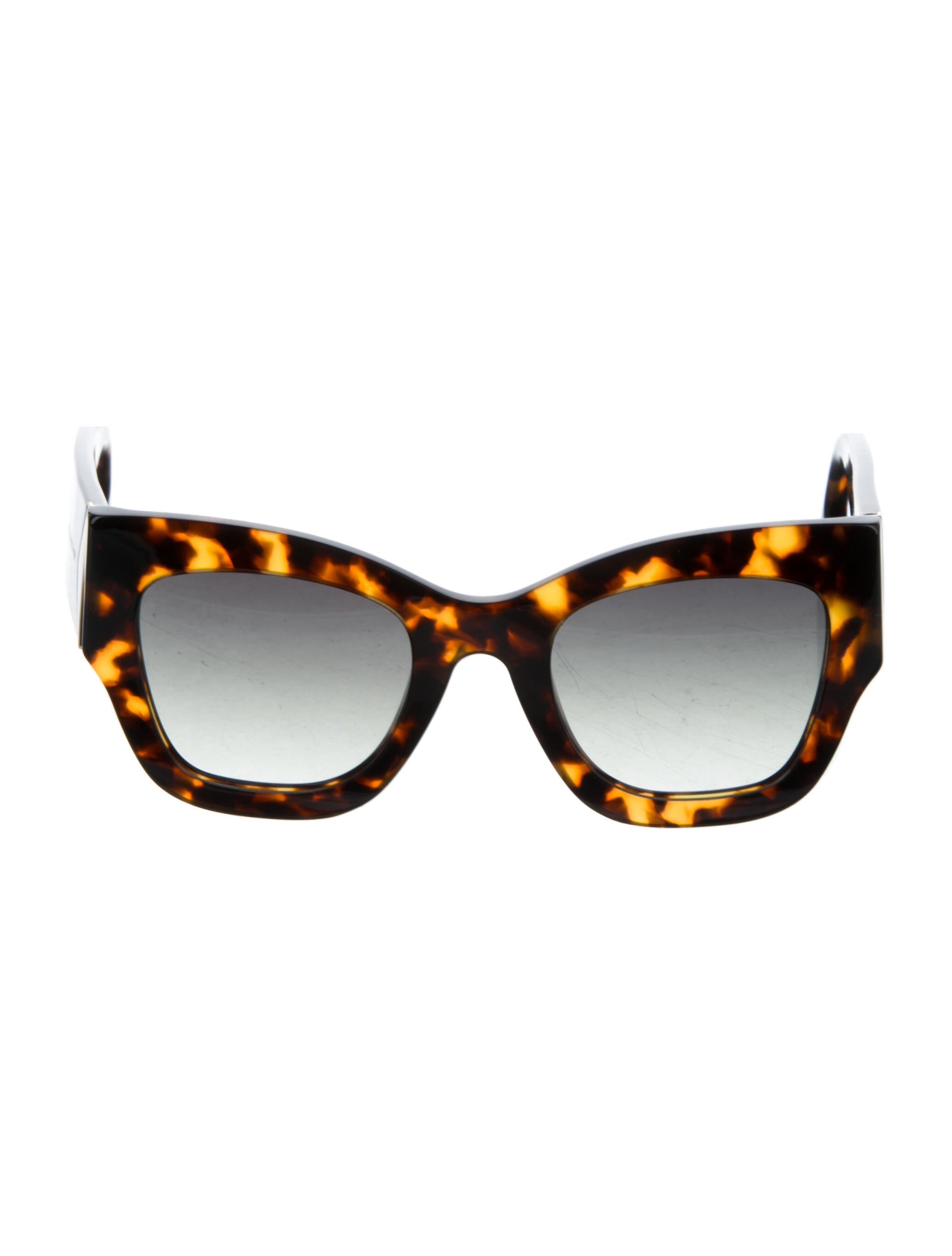 Victoria Beckham Square Gradient Sunglasses