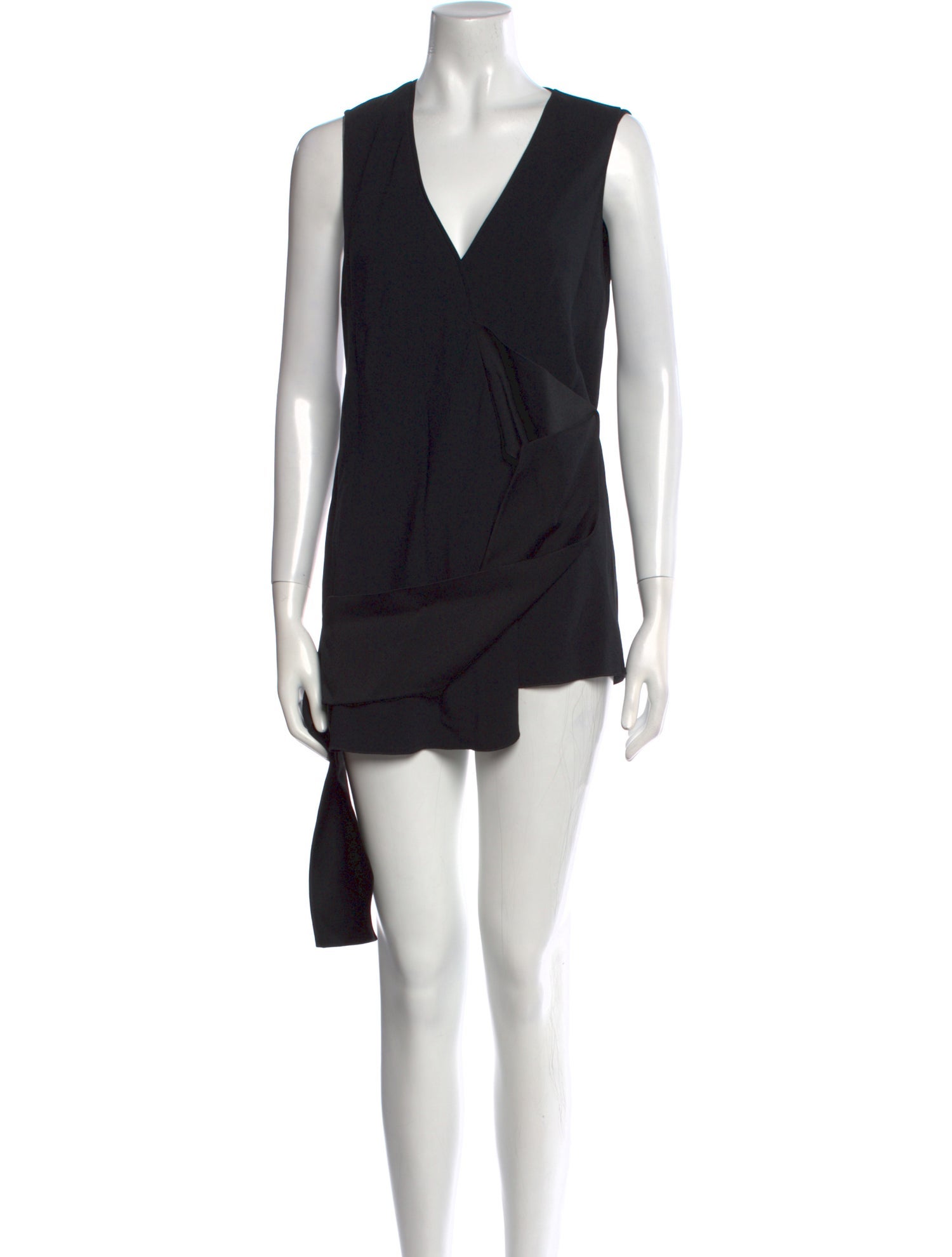 Victoria Beckham V-Neck Mini Dress