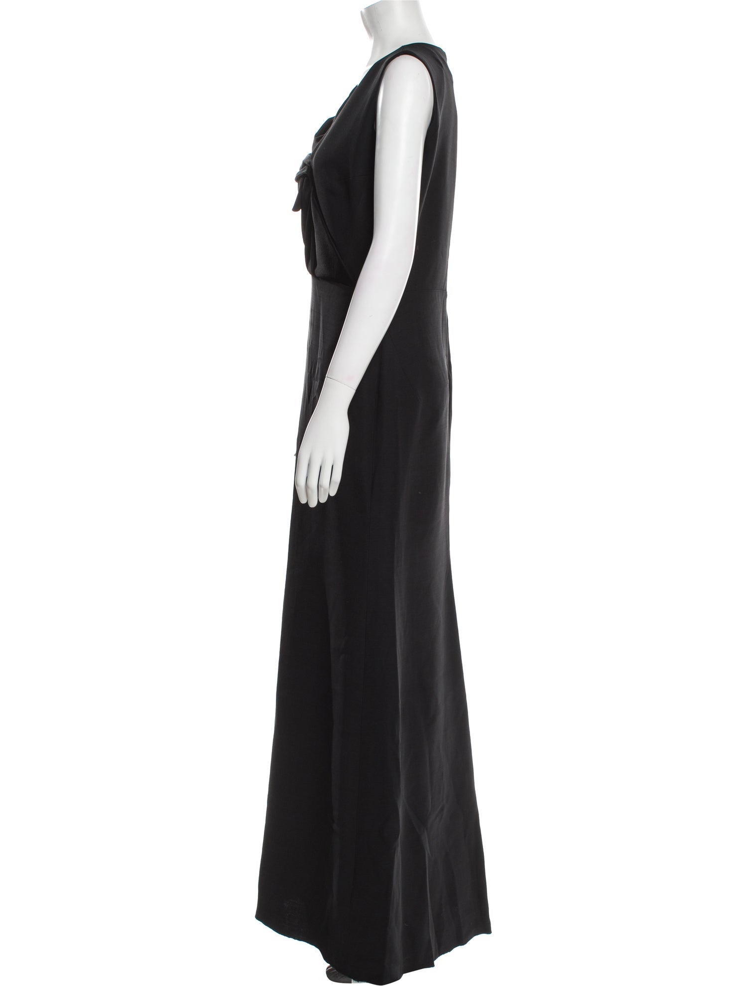 Victoria Beckham Wool Long Dress