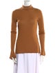 Victoria Beckham Turtleneck Long Sleeve Top