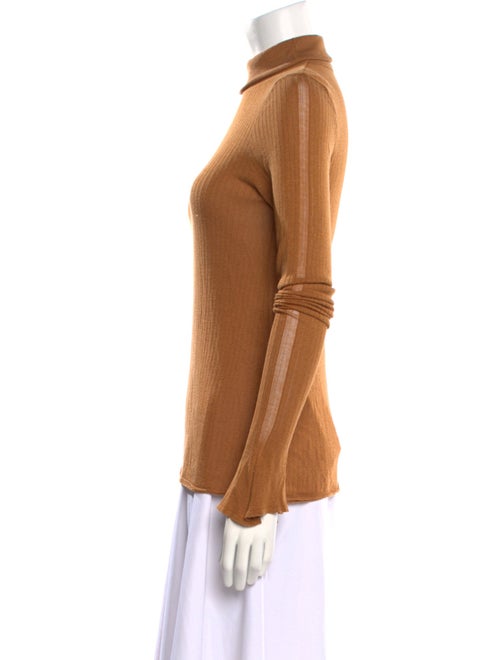 Victoria Beckham Turtleneck Long Sleeve Top