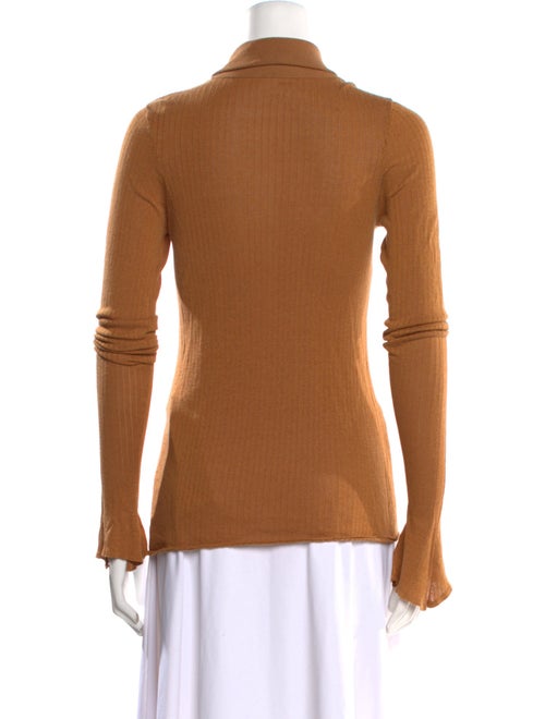 Victoria Beckham Turtleneck Long Sleeve Top