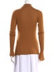 Victoria Beckham Turtleneck Long Sleeve Top