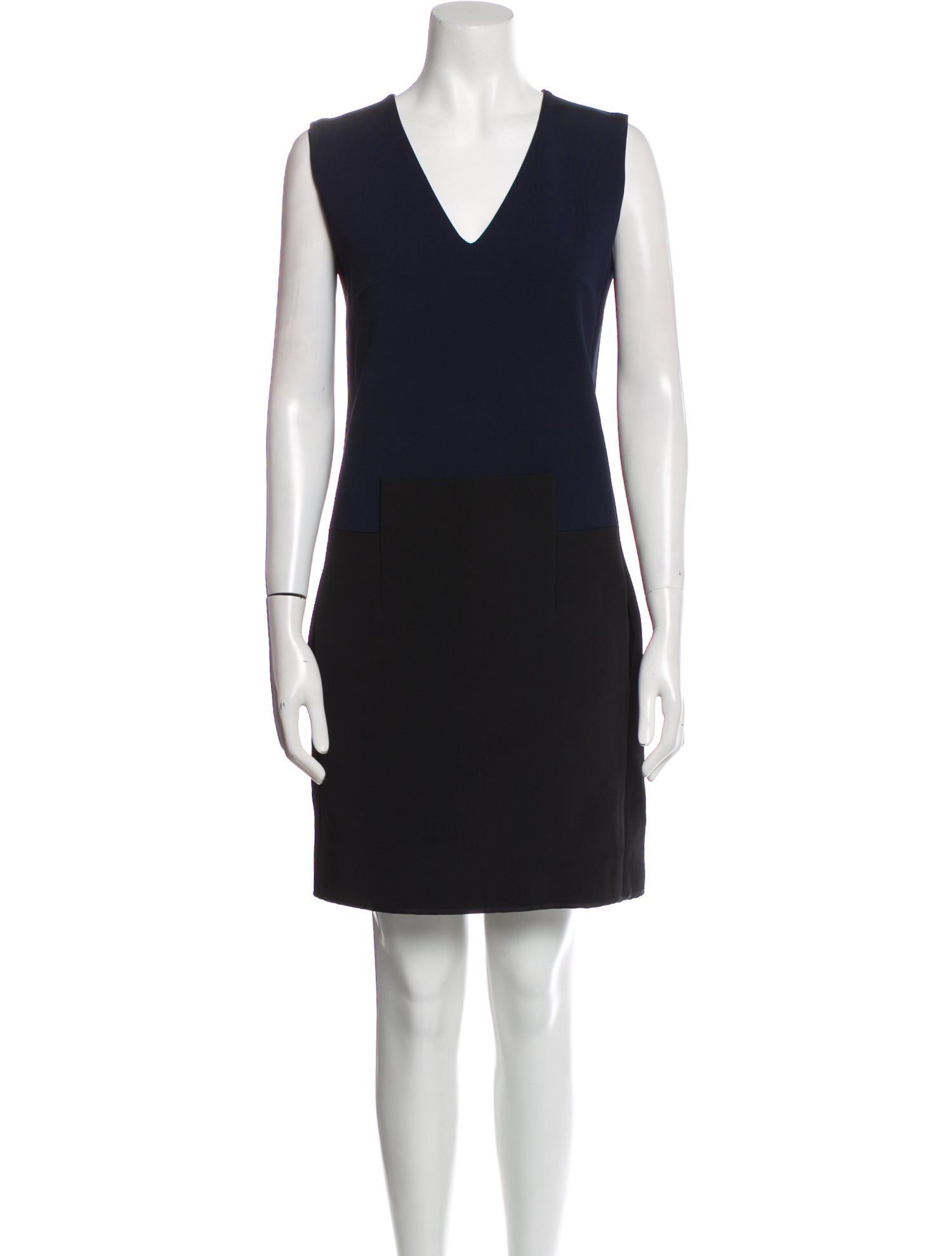 Victoria Beckham V-Neck Mini Dress