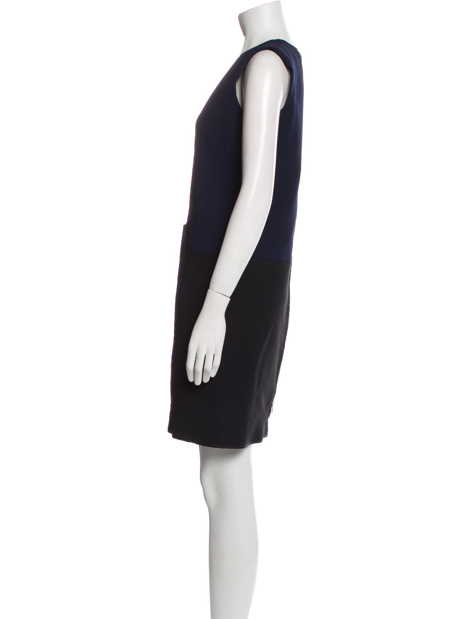 Victoria Beckham V-Neck Mini Dress