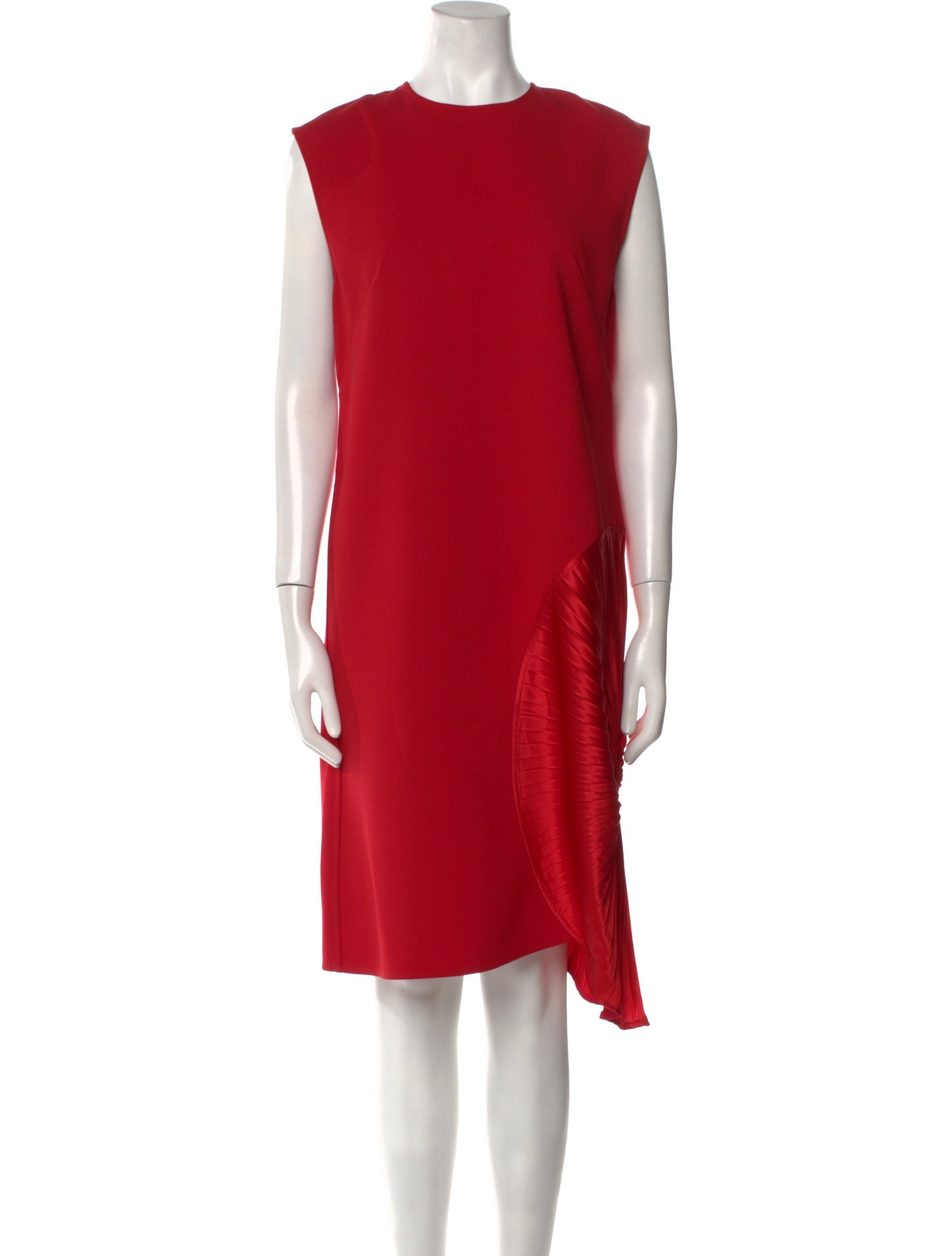 Victoria Beckham Crew Neck Knee-Length Dress