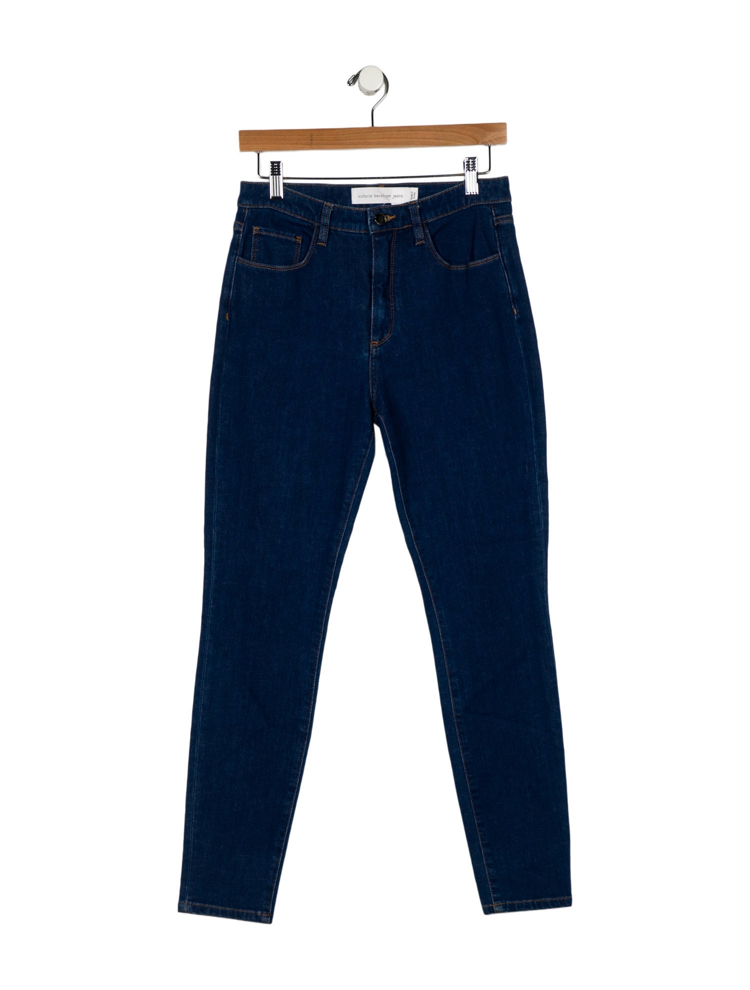 Victoria Beckham Mid-Rise Skinny Leg Jeans