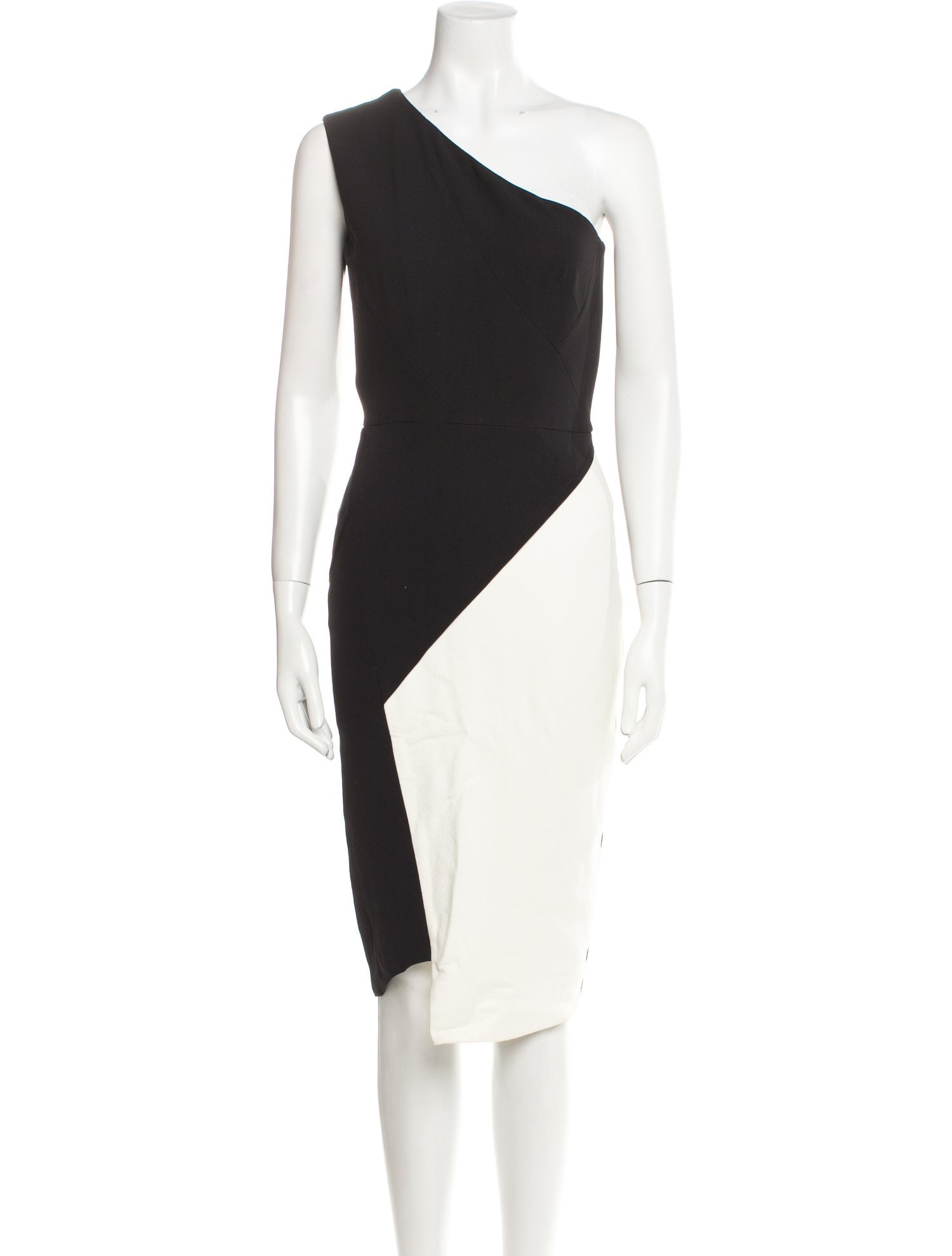 Victoria Beckham Wool Knee-Length Dress