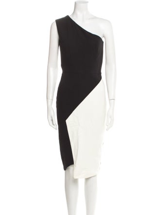 Victoria Beckham Wool Knee-Length Dress
