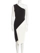 Victoria Beckham Wool Knee-Length Dress