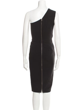 Victoria Beckham Wool Knee-Length Dress