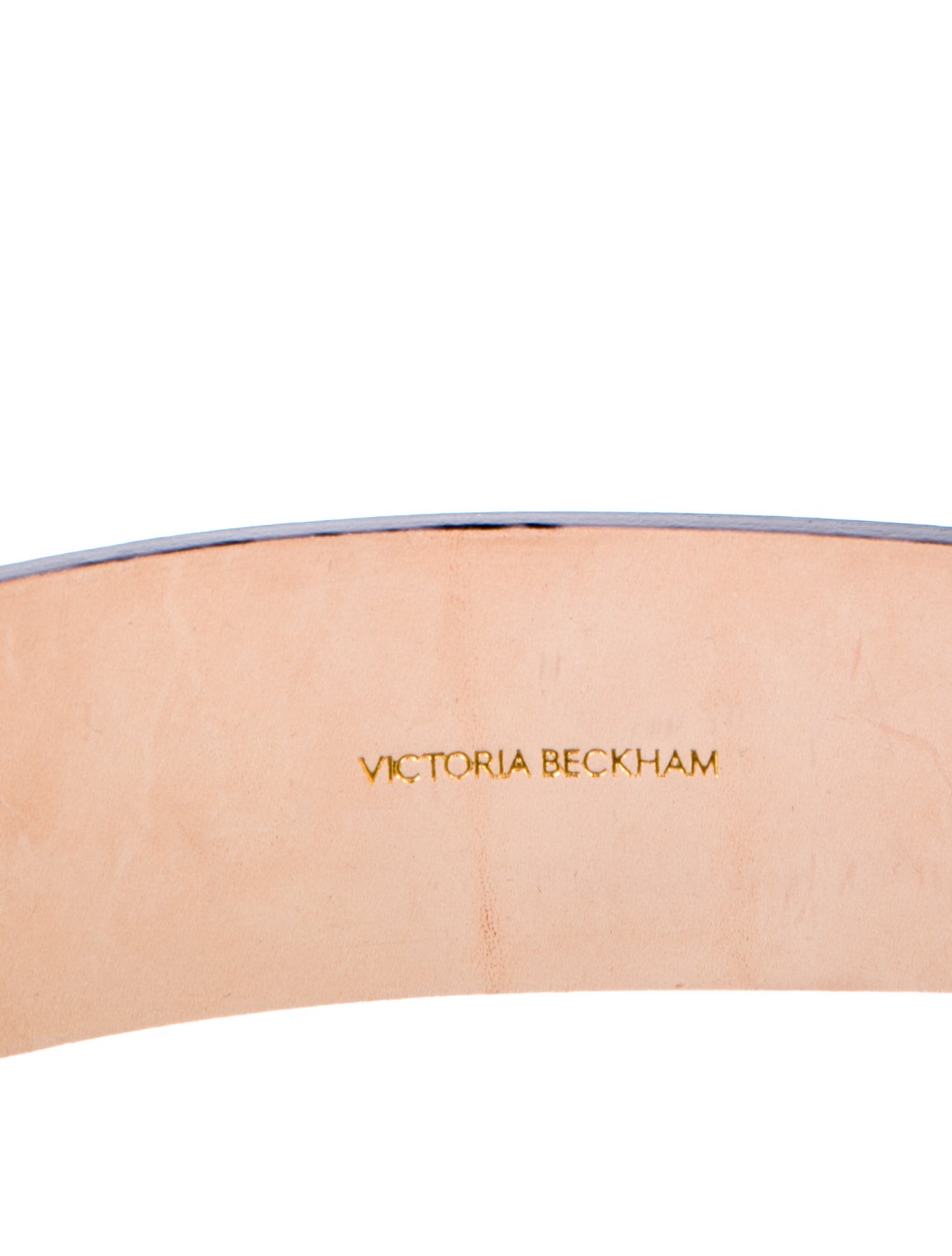 Victoria Beckham Leather Waist Belt