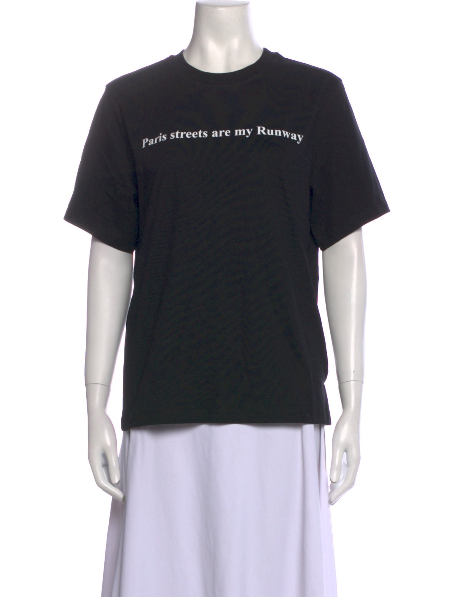 Victoria Beckham Graphic Print Crew Neck T-Shirt