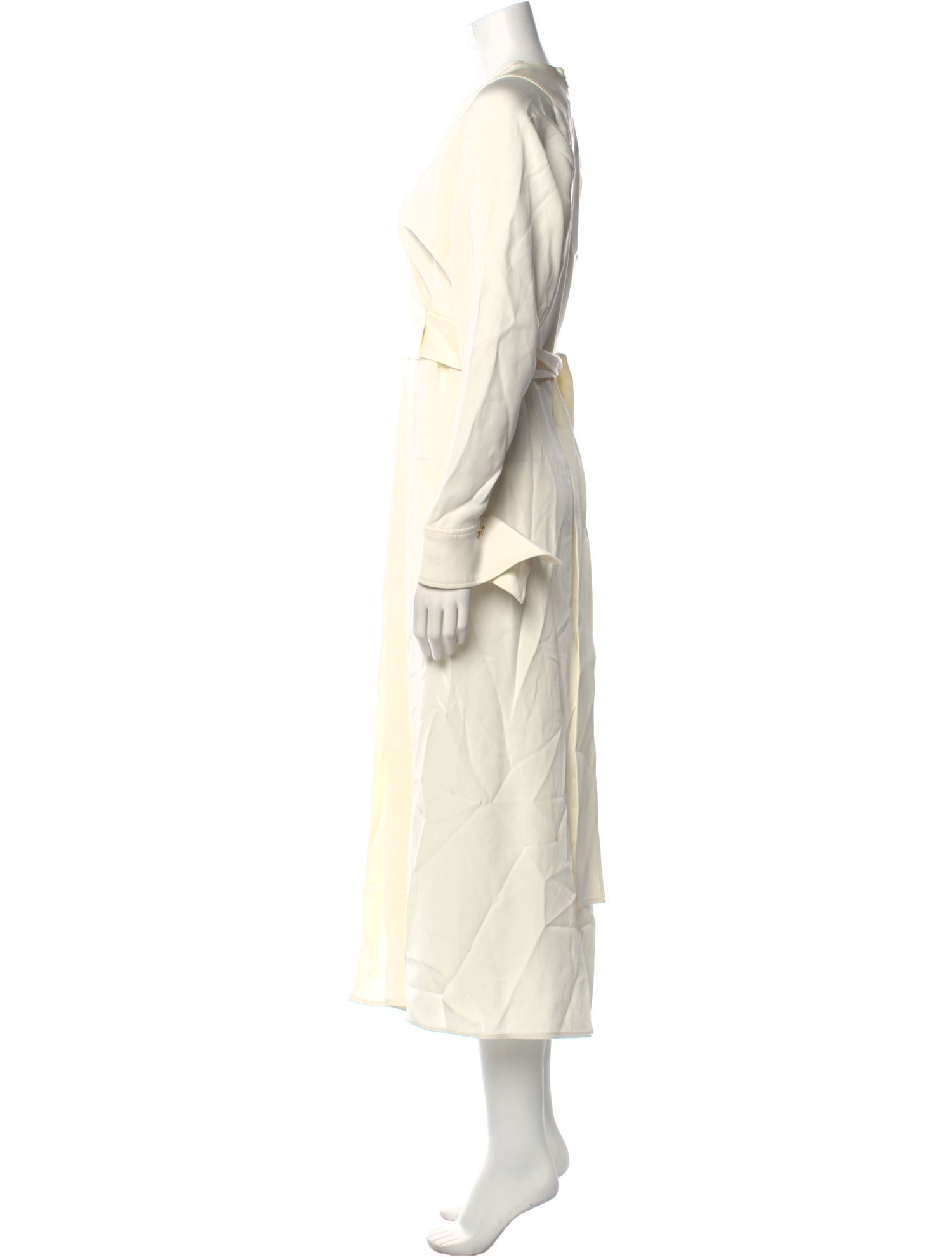 Victoria Beckham V-Neck Long Dress