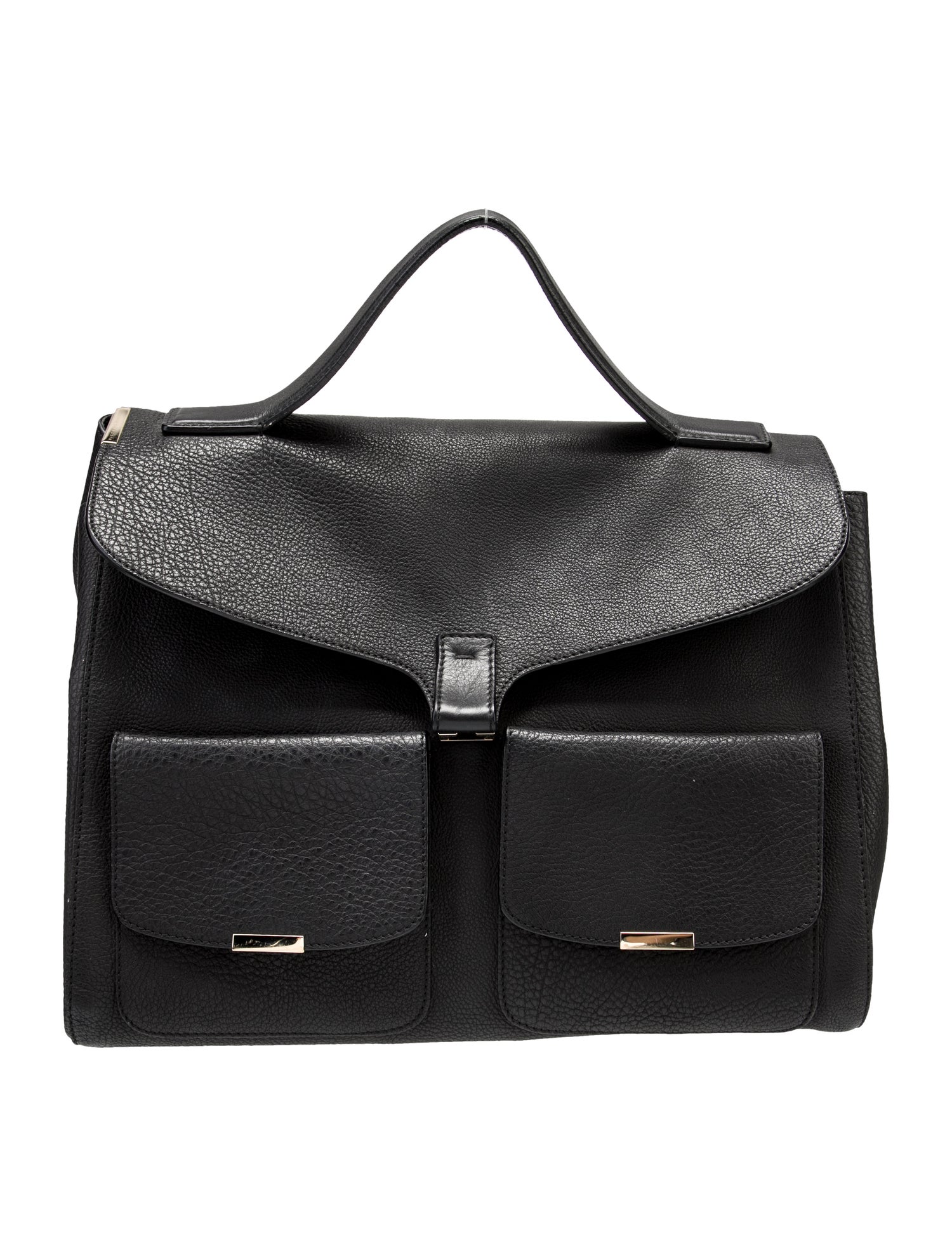 Victoria Beckham Embossed Leather Top Handle Bag