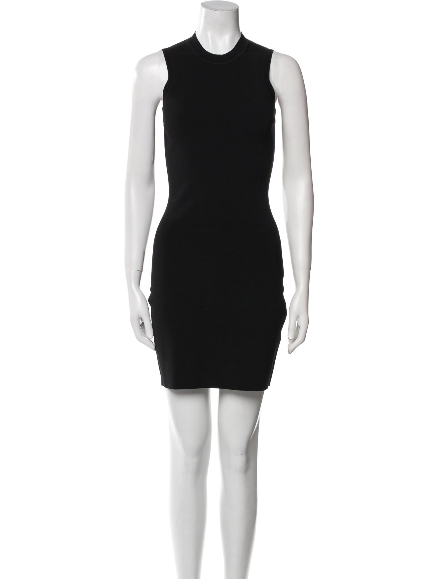 Victoria Beckham Crew Neck Mini Dress
