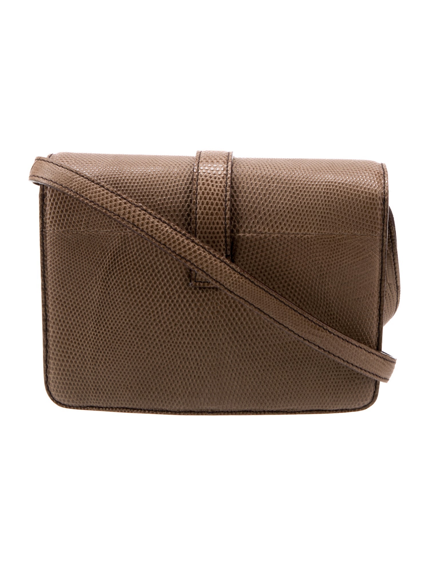 Victoria Beckham Embossed Leather Crossbody Bag