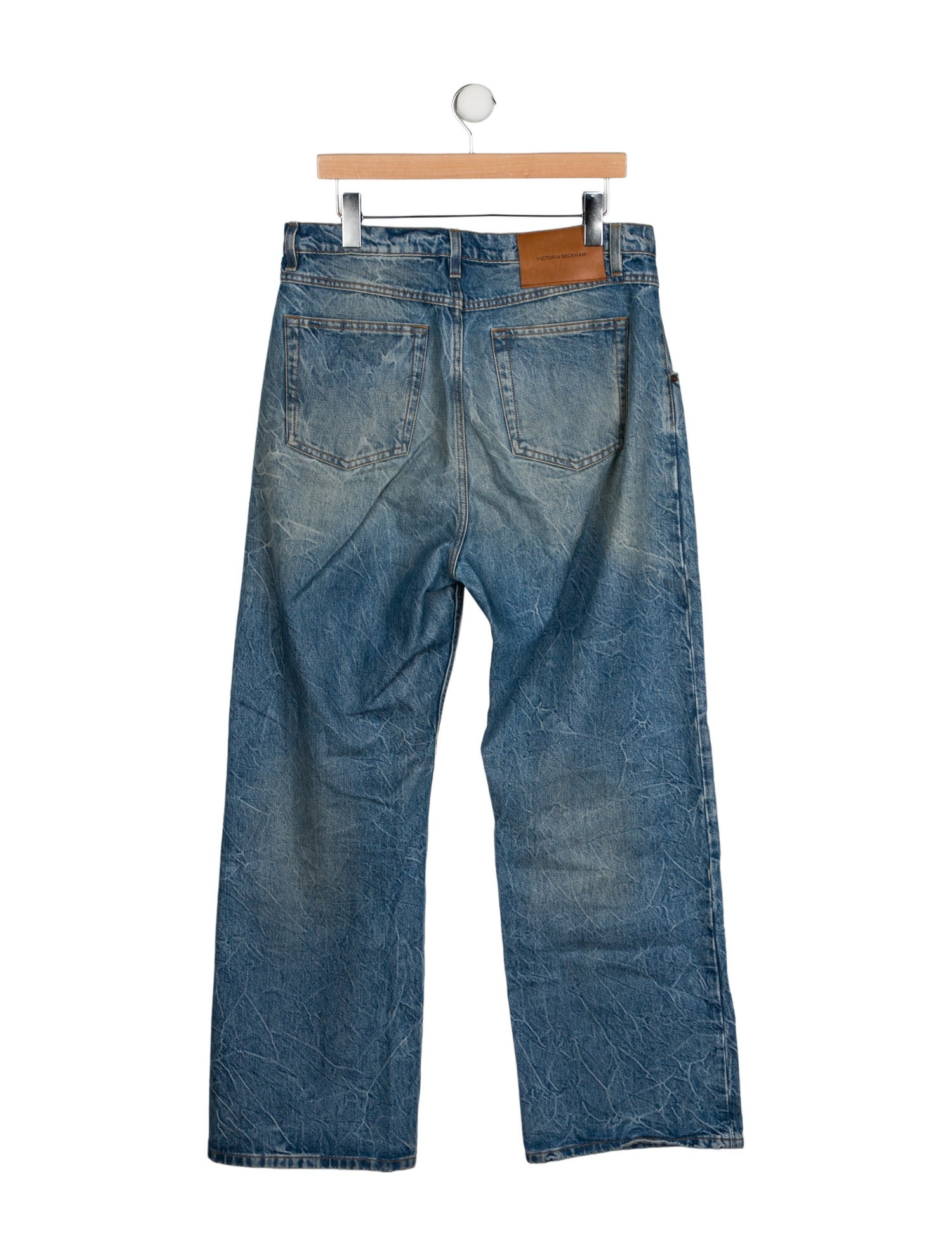 Victoria Beckham High-Rise Wide Leg Jeans
