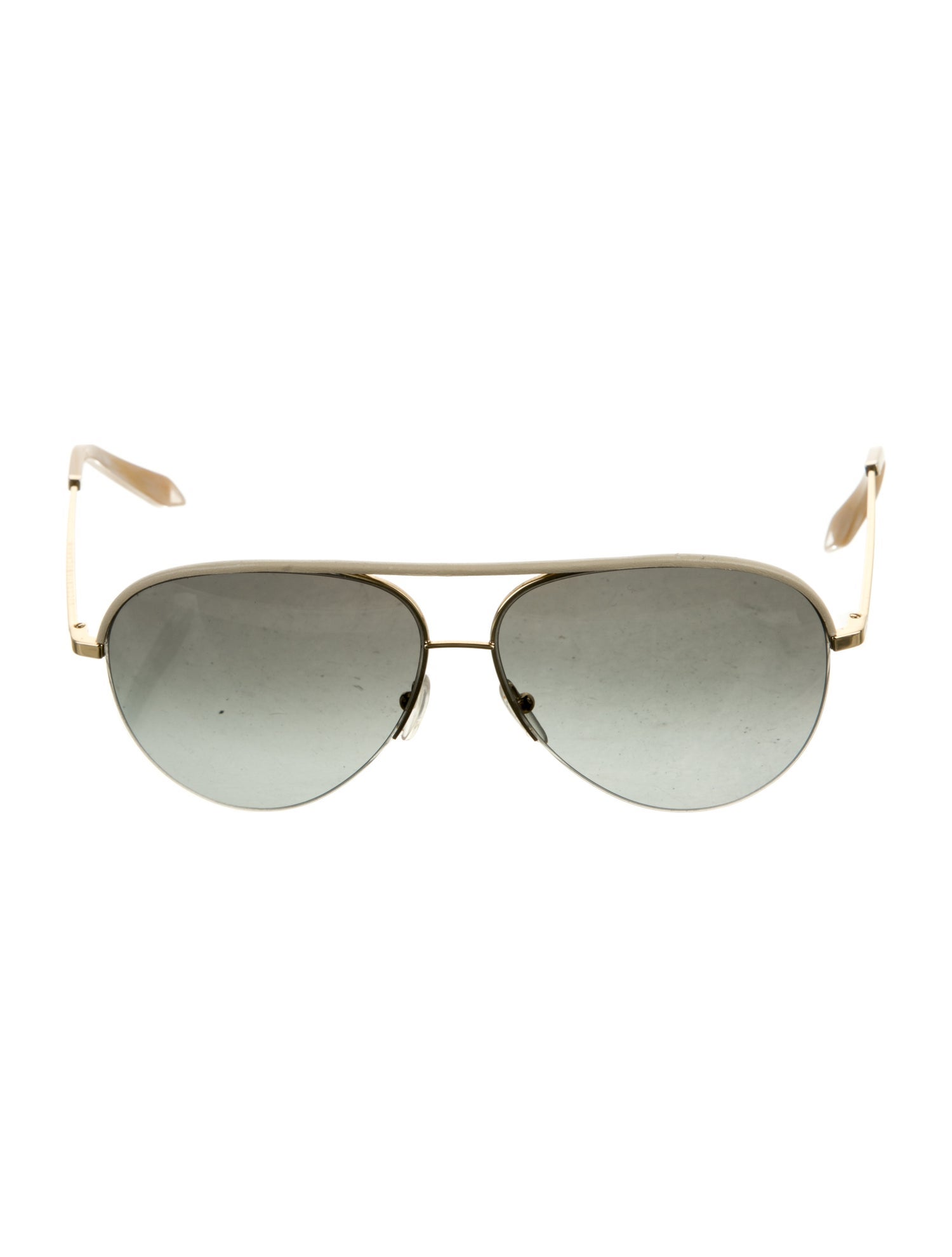 Victoria Beckham Aviator Tinted Sunglasses