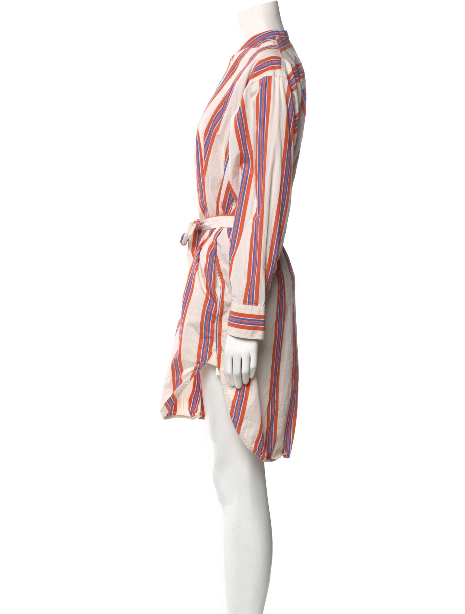 Victoria Beckham Striped Knee-Length Dress