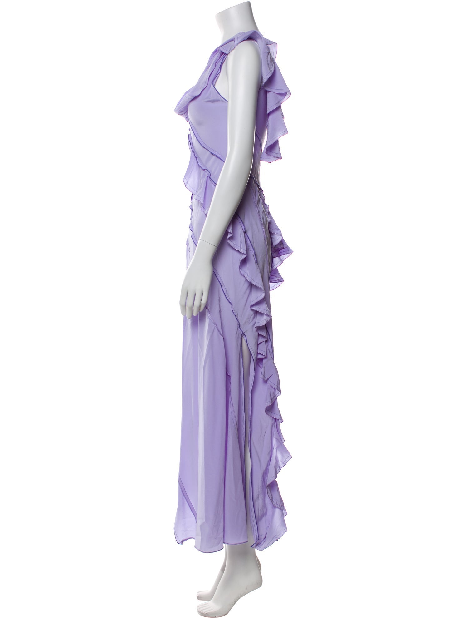 Victoria Beckham Silk Long Dress