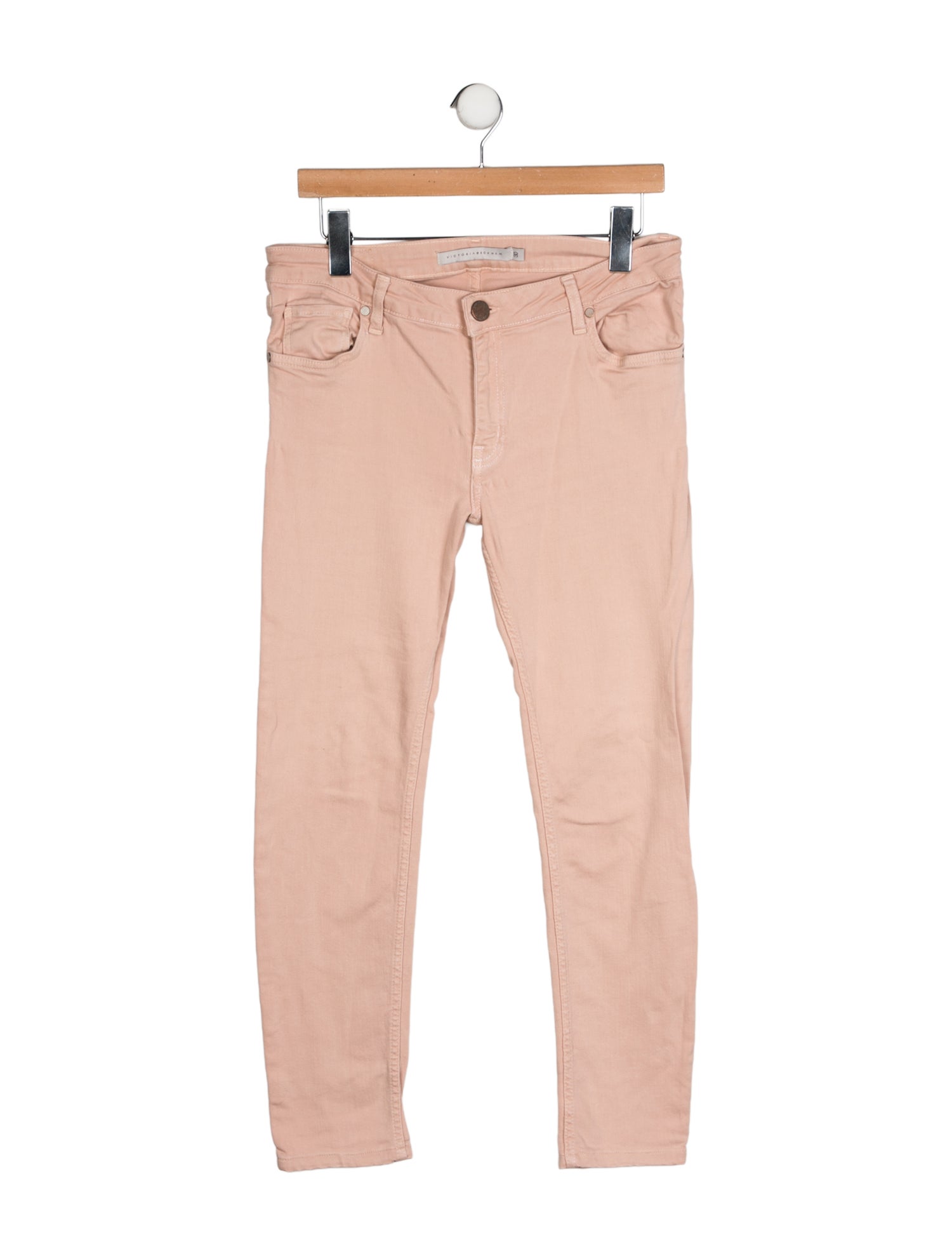 Victoria Beckham Mid-Rise Skinny Leg Jeans