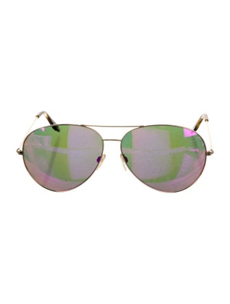 Victoria Beckham Aviator Mirrored Sunglasses
