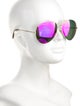 Victoria Beckham Aviator Mirrored Sunglasses