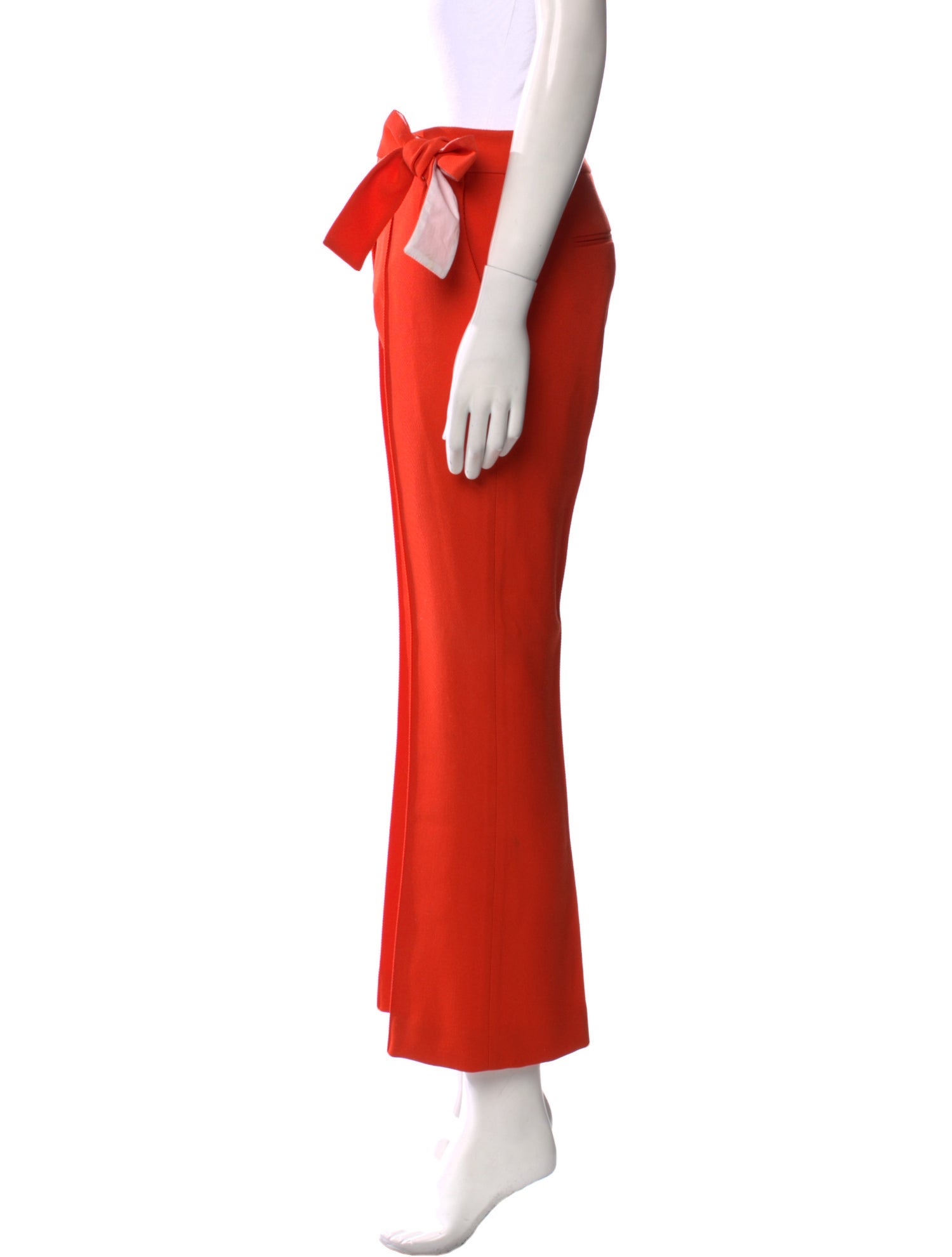 Victoria Beckham Wool Wide Leg Pants