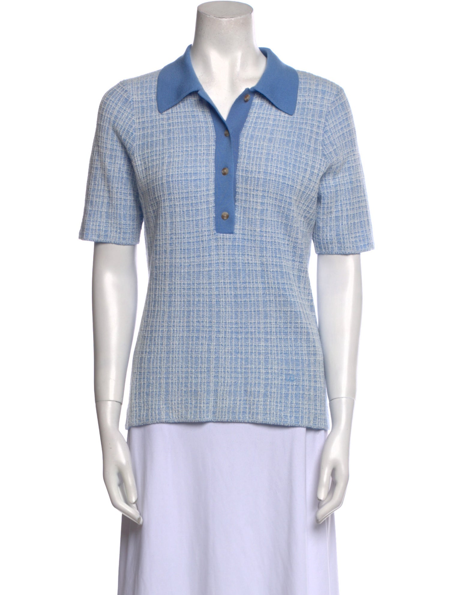 Victoria Beckham Short Sleeve Polo