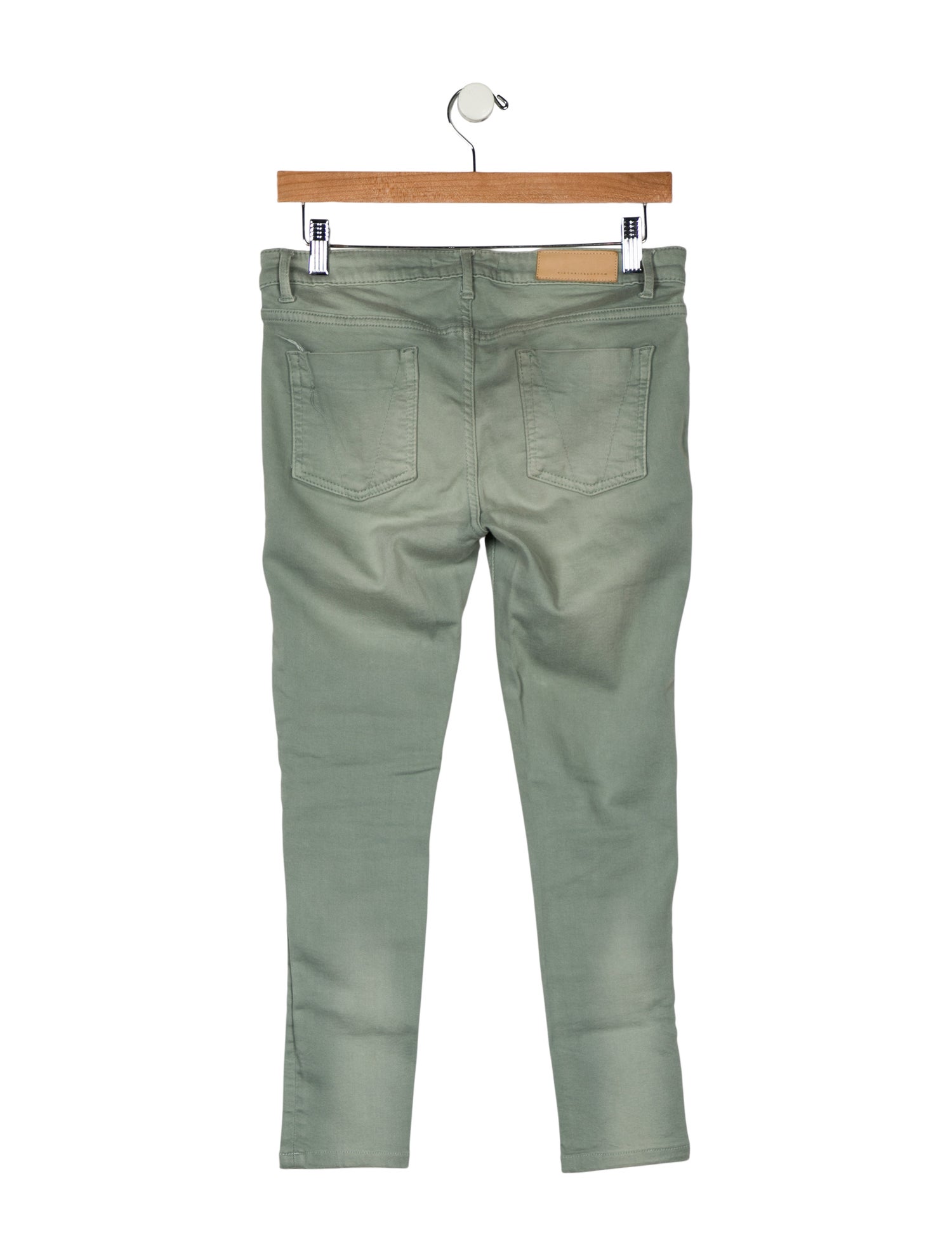 Victoria Beckham Mid-Rise Skinny Leg Jeans