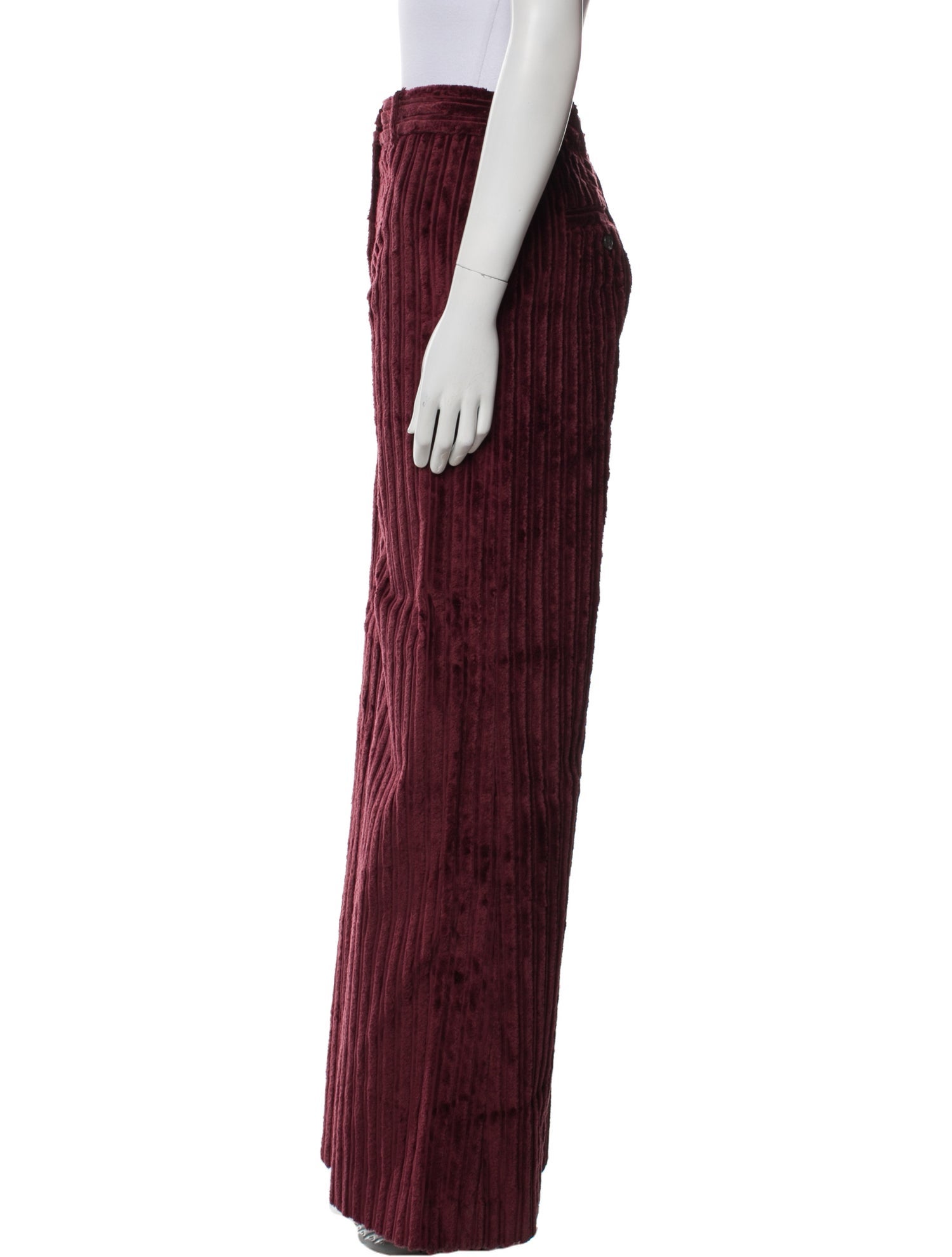 Victoria Beckham Striped Wide Leg Pants w/ Tags