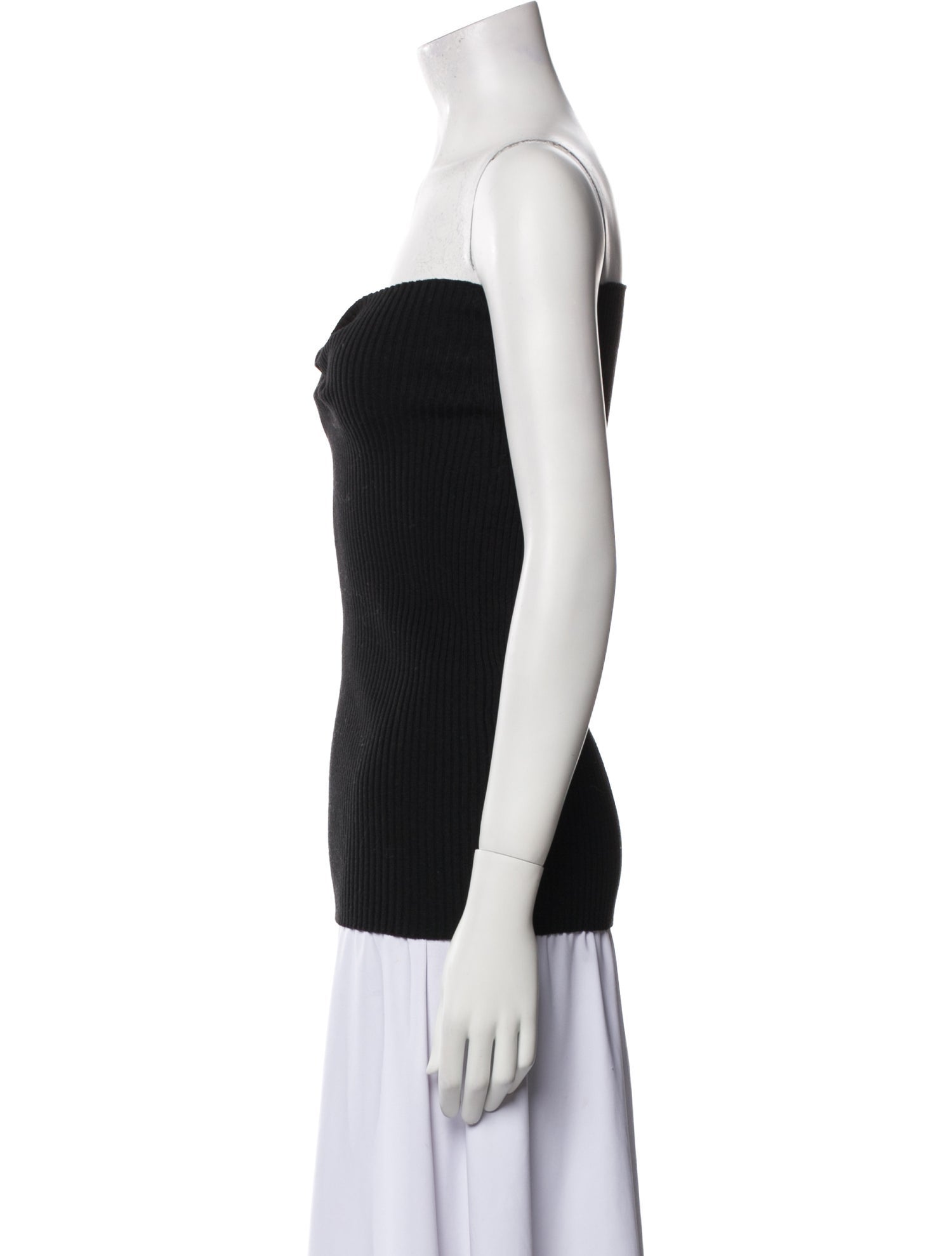 Victoria Beckham Wool Strapless Top