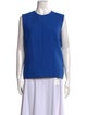 Victoria Beckham Crew Neck Sleeveless Top