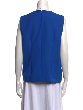 Victoria Beckham Crew Neck Sleeveless Top
