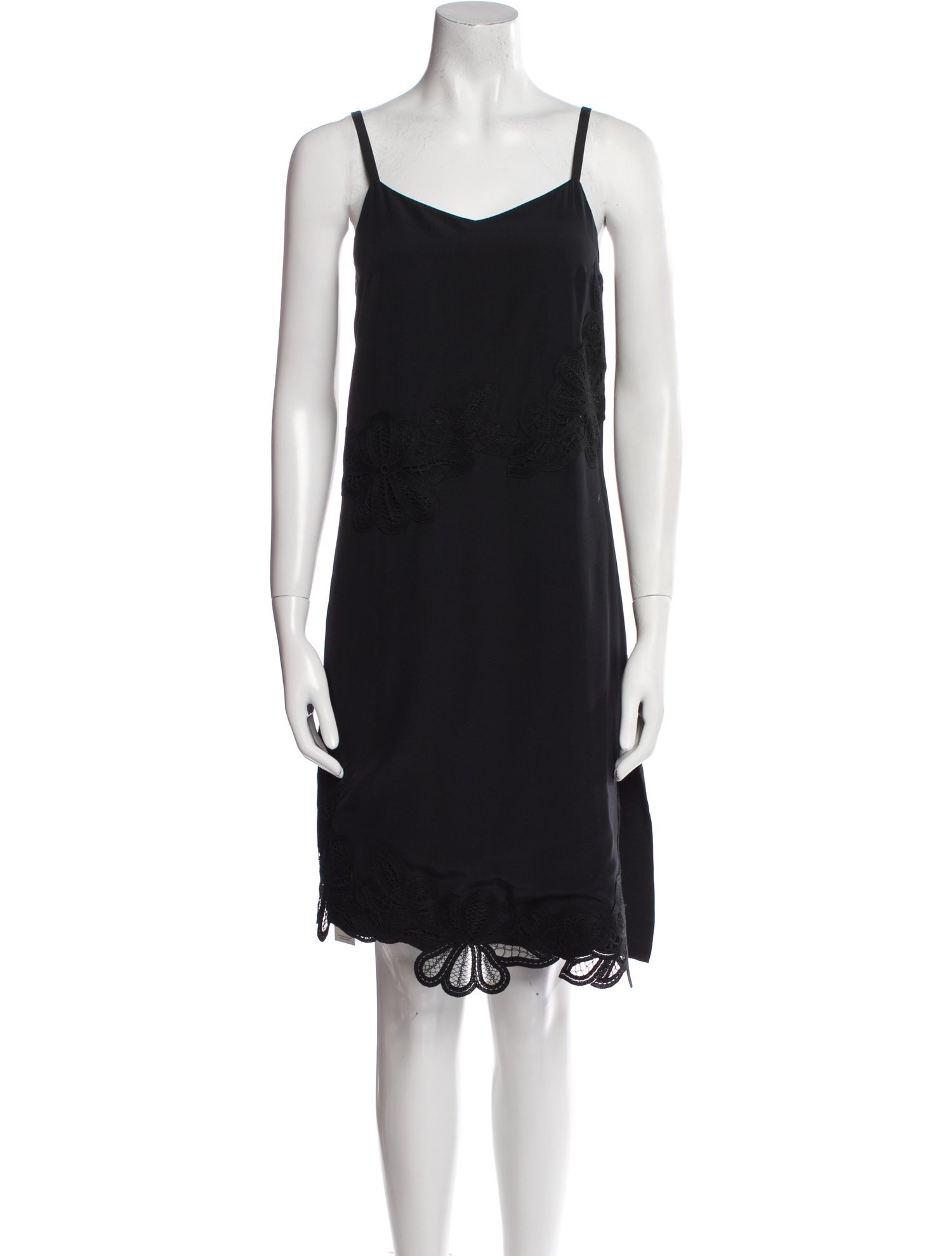 Victoria Beckham Silk Knee-Length Dress