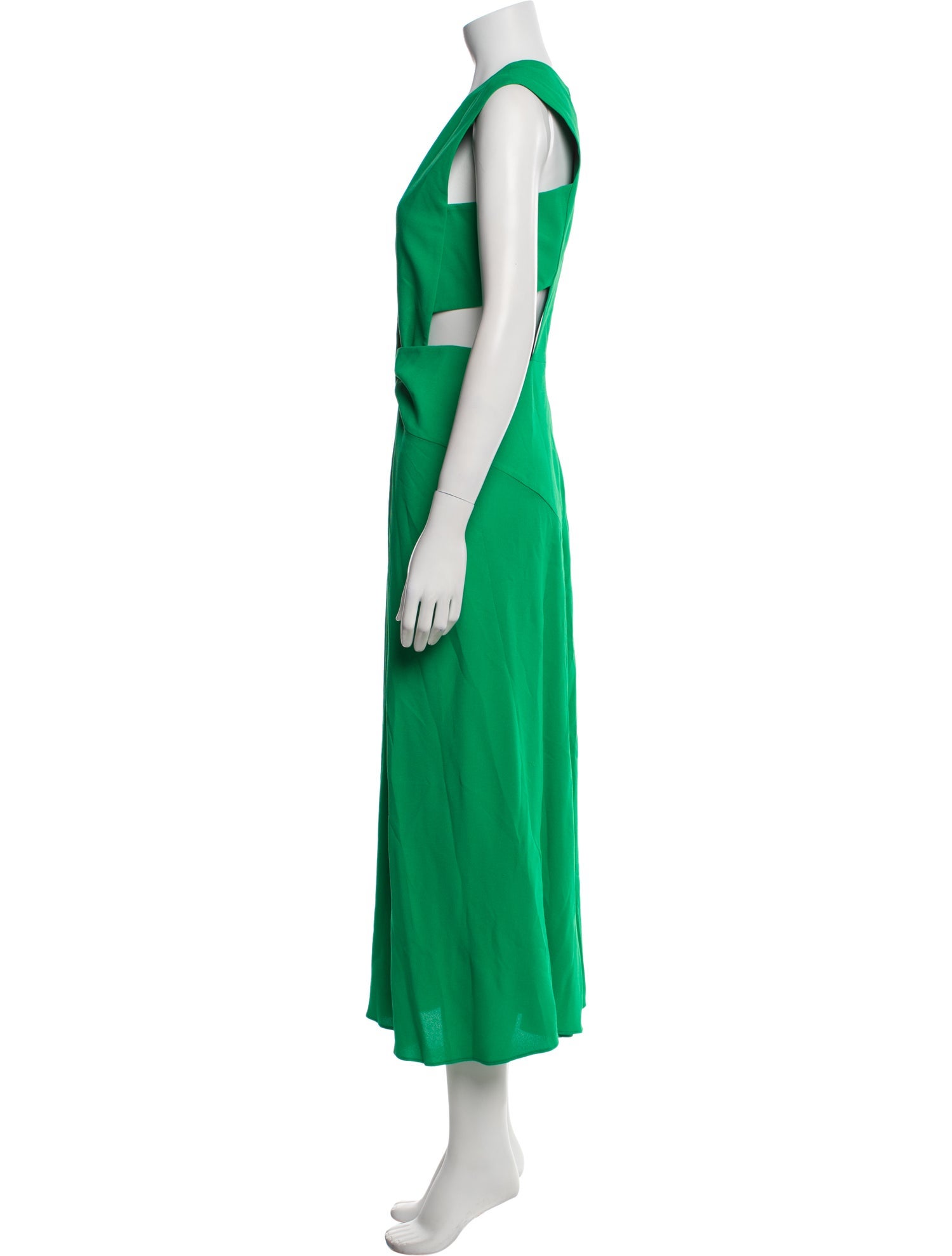 Victoria Beckham V-Neck Long Dress w/ Tags