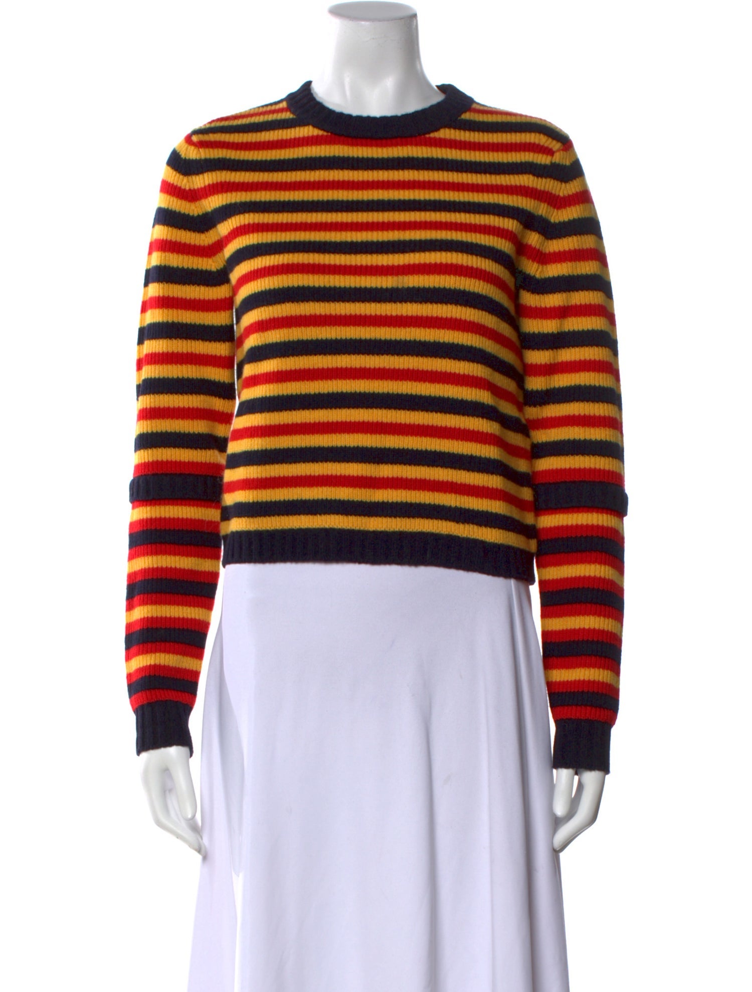 Victoria Beckham Wool Striped Sweater