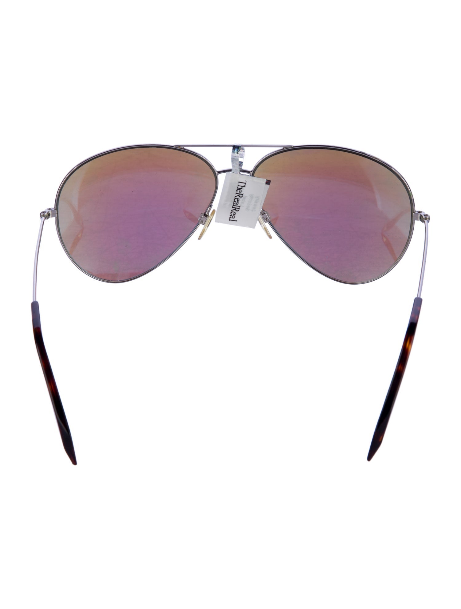 Victoria Beckham Aviator Tinted Sunglasses