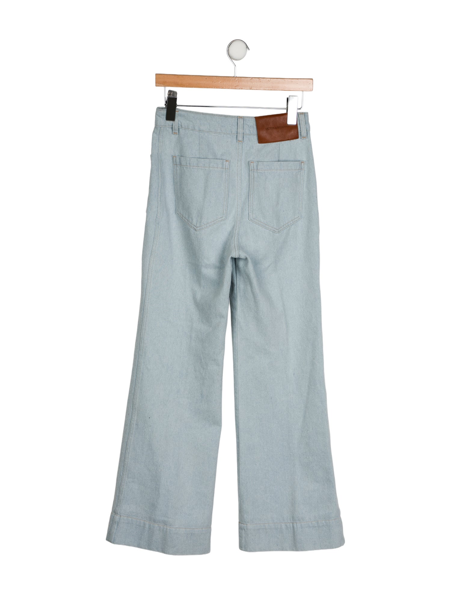Victoria Beckham High-Rise Wide Leg Jeans